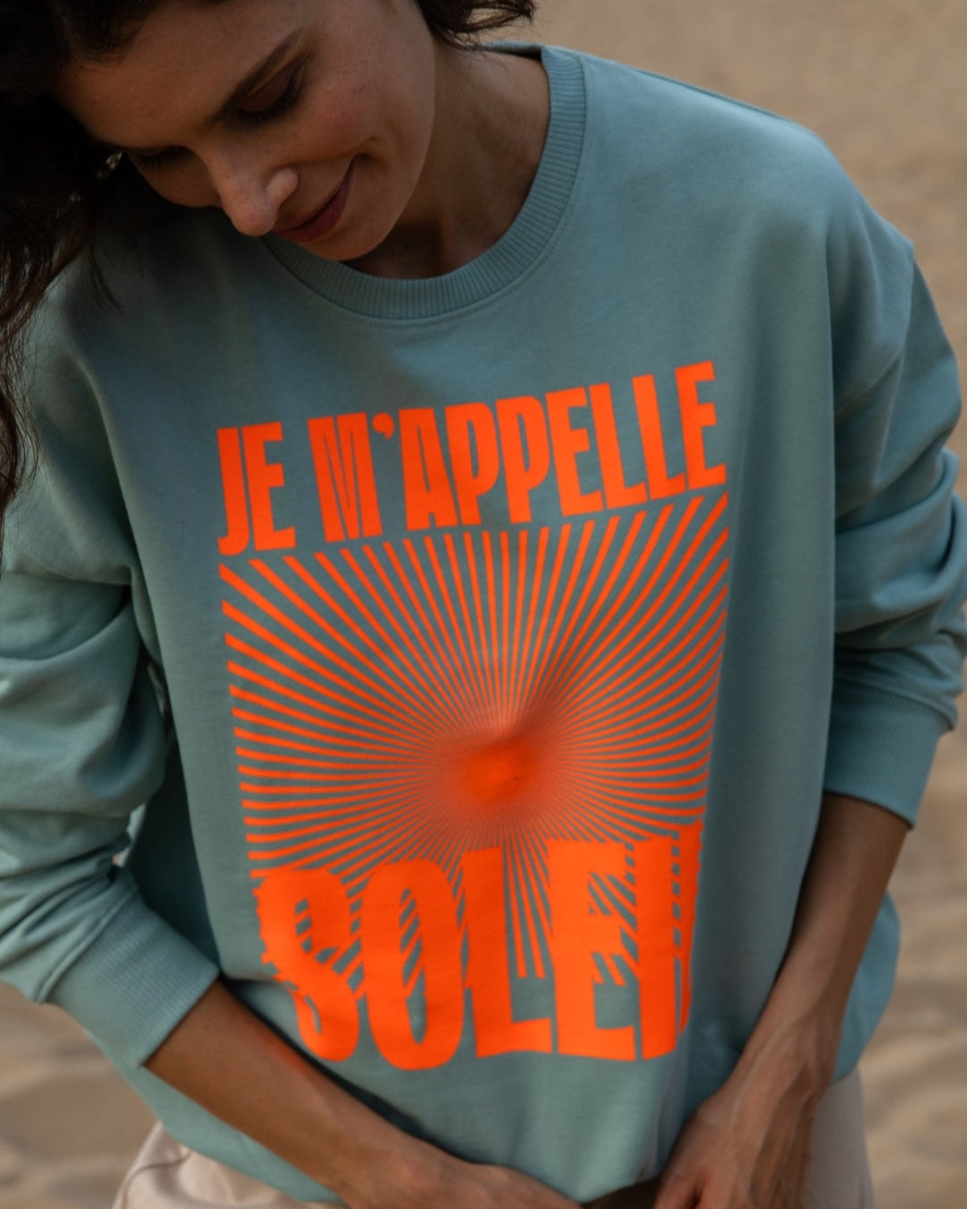 Je m'appelle soleil aloe / neon orange