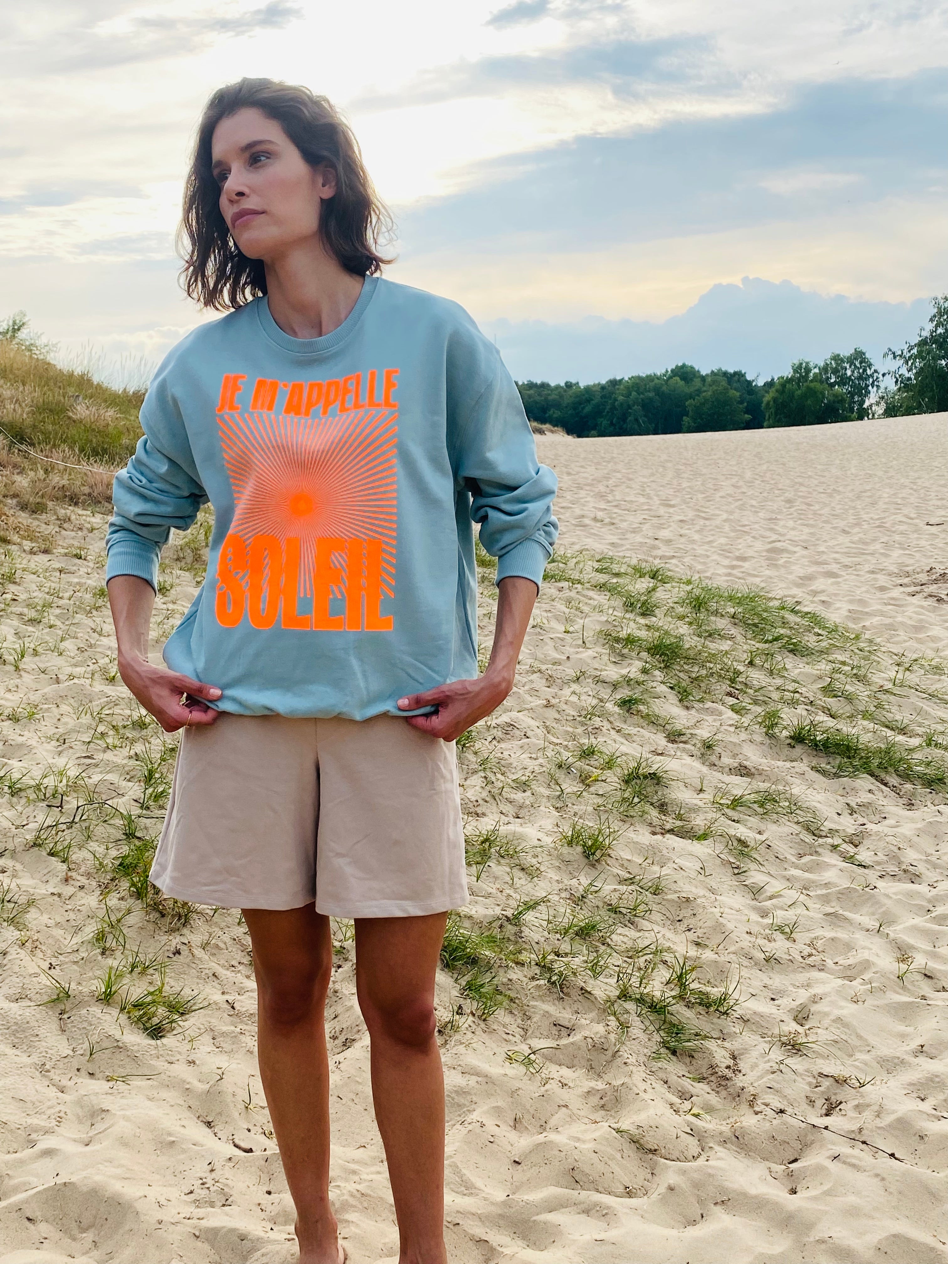 Je m'appelle soleil aloe / neon orange