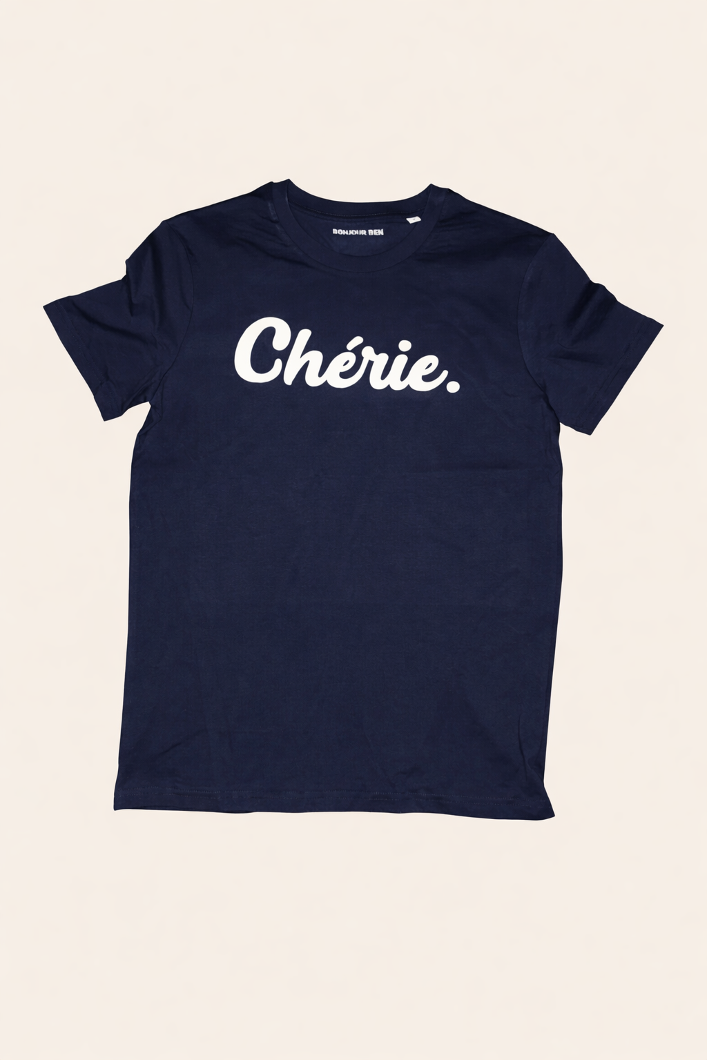 Chérie T‑Shirt dunkelblau / weiß