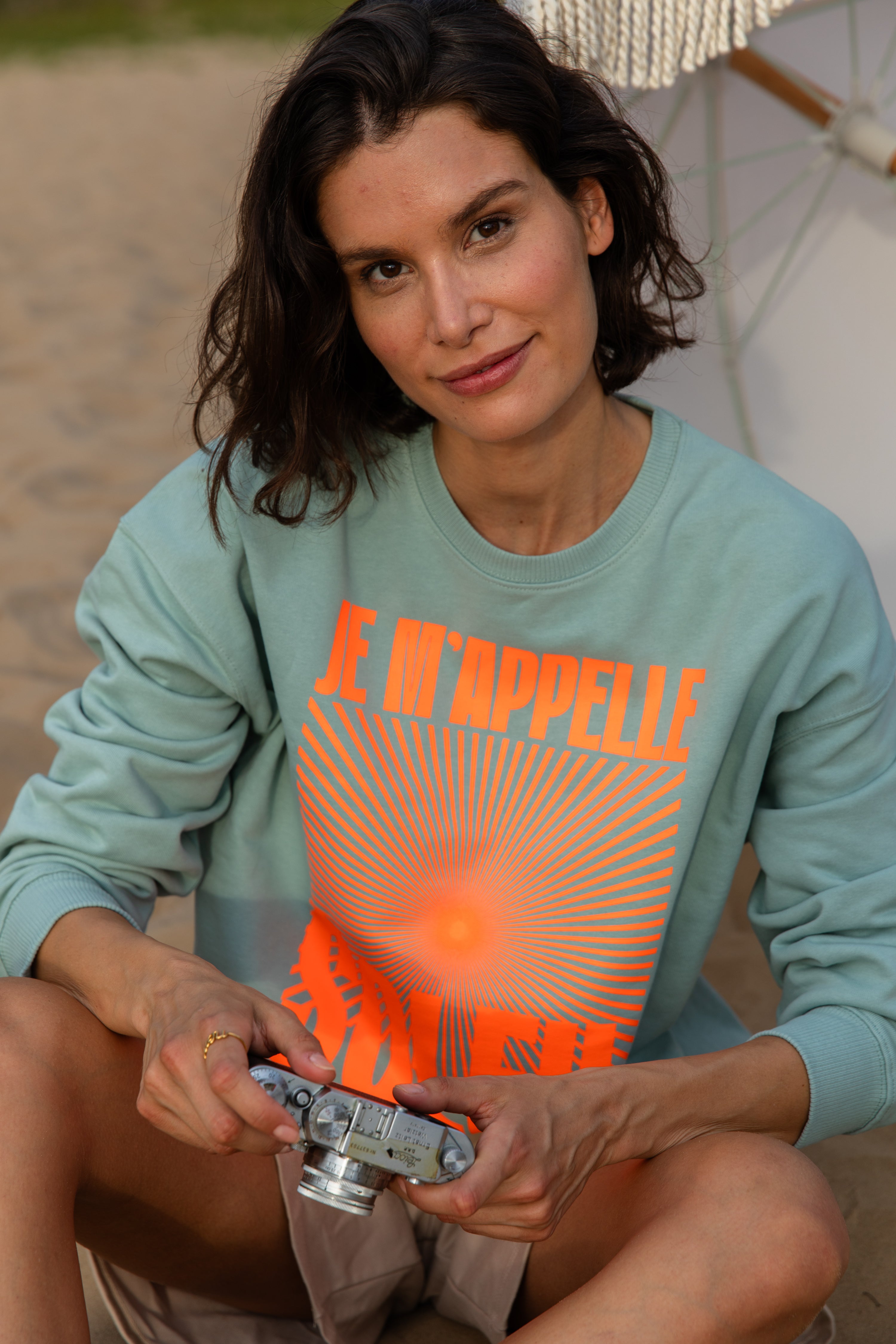 Je m'appelle soleil aloe / neon orange