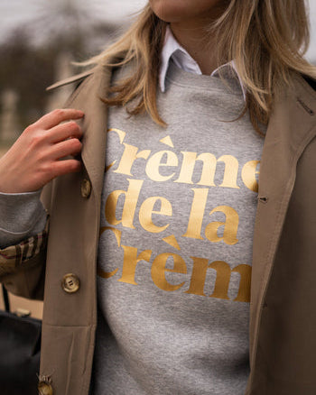 Creme de la Creme – grau / gold